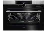 Piekarnik do zabudowy AEG-Electrolux KSK998290M SteamPro elektryczny srebrny