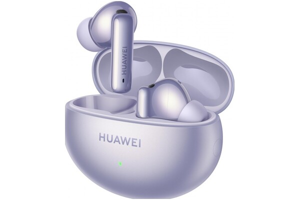 Słuchawki Huawei ORCAT100 FreeBuds 6i Dokanałowe Bezprzewodowe fioletowy