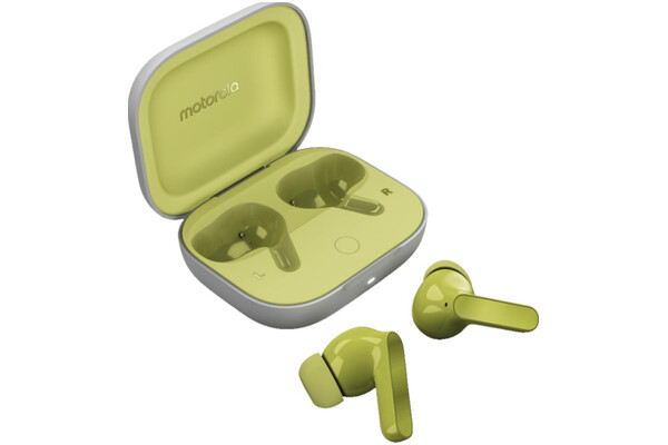 Słuchawki Motorola Moto Buds Douszne Bezprzewodowe zielony