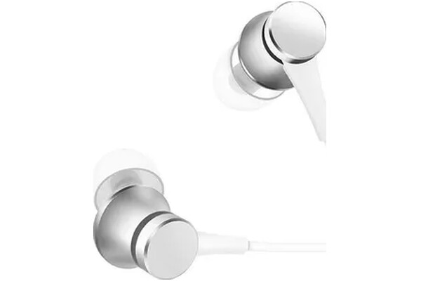 Słuchawki Xiaomi Mi Basic Dokanałowe Przewodowe srebrny
