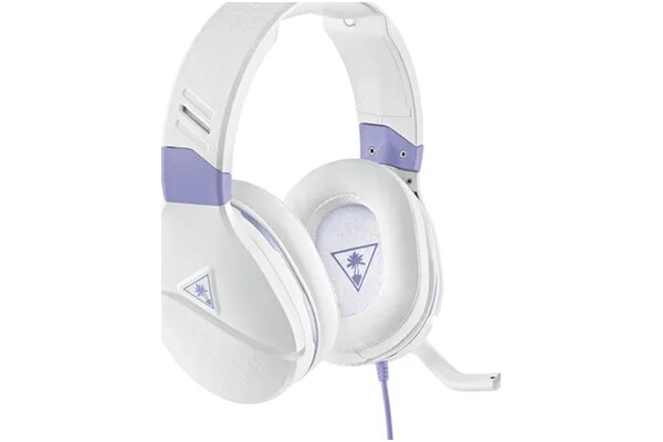 Słuchawki Turtle Beach Recon Spark Nauszne Przewodowe biało-fioletowy