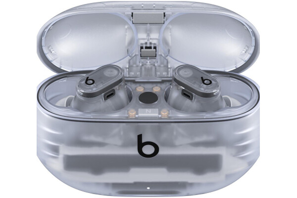 Słuchawki Apple Beats Studio Buds Dokanałowe Bezprzewodowe przezro
