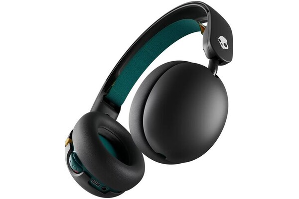 Słuchawki Skullcandy Grom Nauszne Bezprzewodowe czarno-zielony