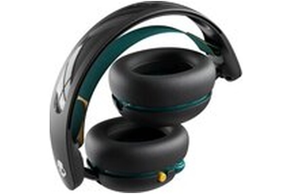 Słuchawki Skullcandy Grom Nauszne Bezprzewodowe czarno-zielony