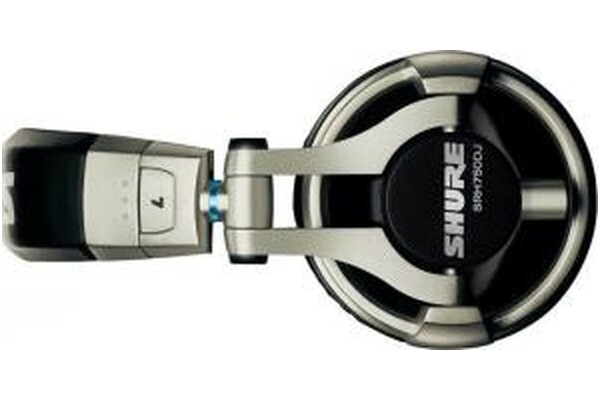 Słuchawki Shure SRH750 Nauszne Przewodowe srebrny