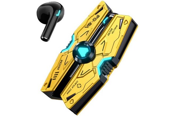 Słuchawki WEKOME VB06 Mecha Series Douszne Przewodowe grafitowy