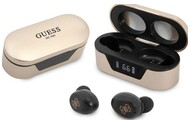Słuchawki Guess GUTWST31ED Dokanałowe Przewodowe złoty