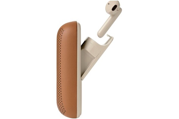 Słuchawki LEXON LA127C Speakerbuds Douszne Przewodowe brązowy