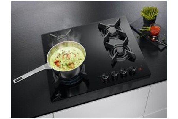 Płyta gazowa z palnikami AEG-Electrolux HKB64453NB