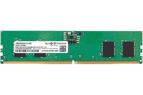 Pamięć RAM Transcend JetRam 8GB DDR5 5600MHz 1.1V 46CL