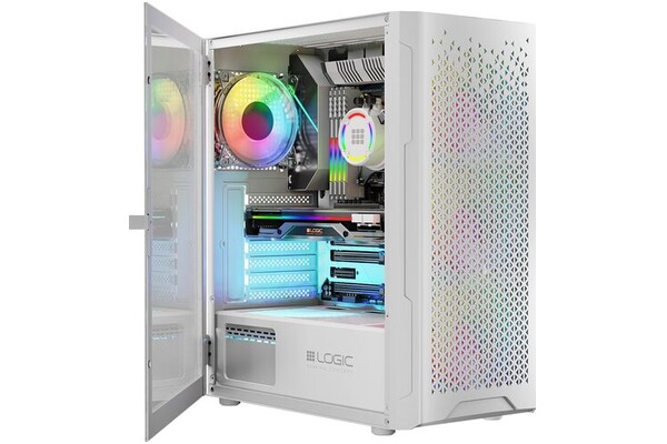 Obudowa PC Logic Aramis Midi Midi Tower biały