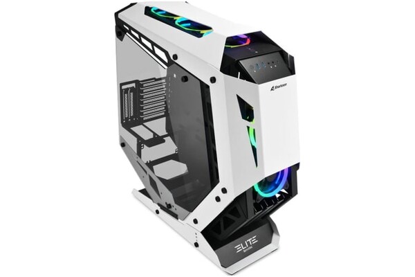 Obudowa PC Sharkoon CA700 Elite Shark Midi Tower biało-czarny
