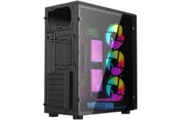 Obudowa PC Gembird CCCFC500 Fornax 500 Midi Tower czarny