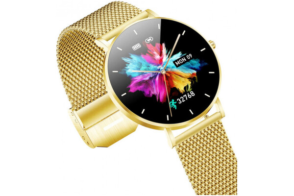 Smartwatch Manta Alexa Złoto-różowy
