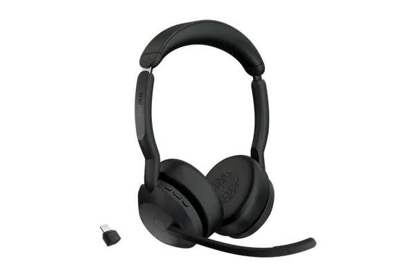 Słuchawki Jabra Evolve 2 55 UC Nauszne Bezprzewodowe czarny