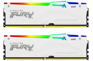Pamięć RAM Kingston Fury White Beast RGB 32GB DDR5 5200MHz Z radiatorem 1.25V 36CL