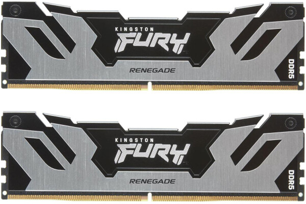 Pamięć RAM Kingston Fury Silver Renegade 32GB DDR5 6400MHz Z radiatorem 1.35V 32CL