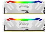 Pamięć RAM Kingston Fury White Renegade RGB 32GB DDR5 6800MHz Z radiatorem 1.4V 36CL