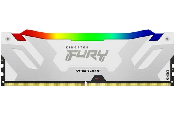 Pamięć RAM Kingston Fury White Renegade RGB 32GB DDR5 6800MHz Z radiatorem 1.4V 36CL