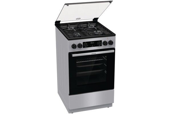 Kuchnia Gorenje MEKS5121SM płyta gazowa, piekarnik elektryczny