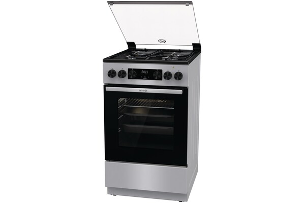 Kuchnia Gorenje MEKS5121SM płyta gazowa, piekarnik elektryczny