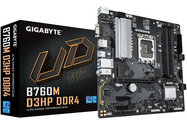 Płyta główna GIGABYTE B760M Socket 1700 Intel B760 DDR4 microATX