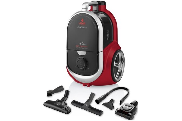 Odkurzacz ETA 351790000 Stormy Turbo tradycyjny z pojemnikiem 800W czerwono-czarny