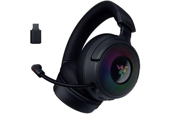 Słuchawki Razer Kraken V4 Nauszne Bezprzewodowe czarny