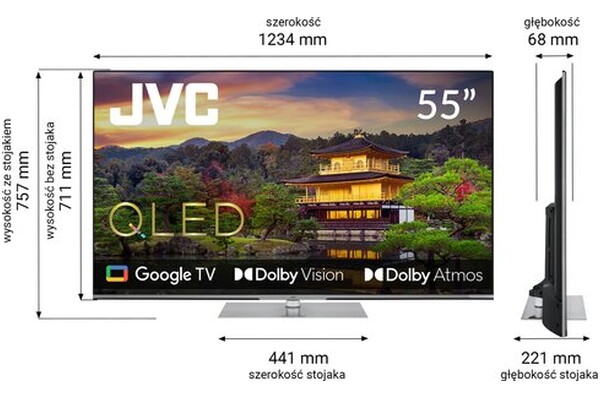 Telewizor JVC LT55VGQ840P 55" 4K Ultra HD