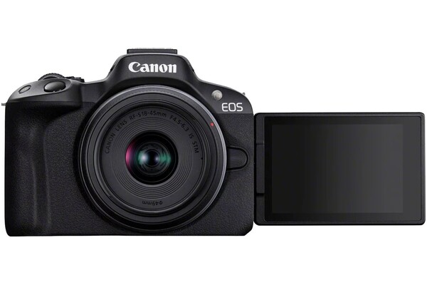 Aparat bezlusterkowy CANON EOS R50 + RF-S 18-45mm IS STM Creator Kit