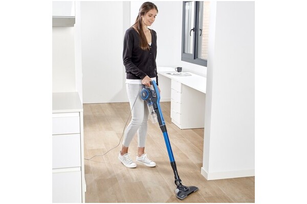 Odkurzacz BLACK&DECKER BXVMS600E pionowy z pojemnikiem niebieski
