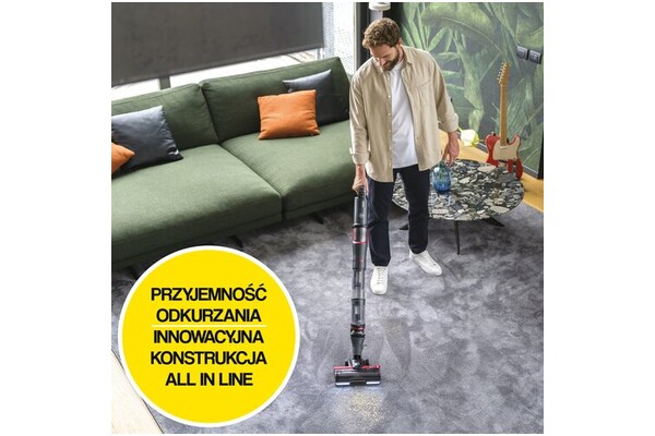Odkurzacz HOOVER HFX10H011 pionowy z pojemnikiem Tytan Naturalny