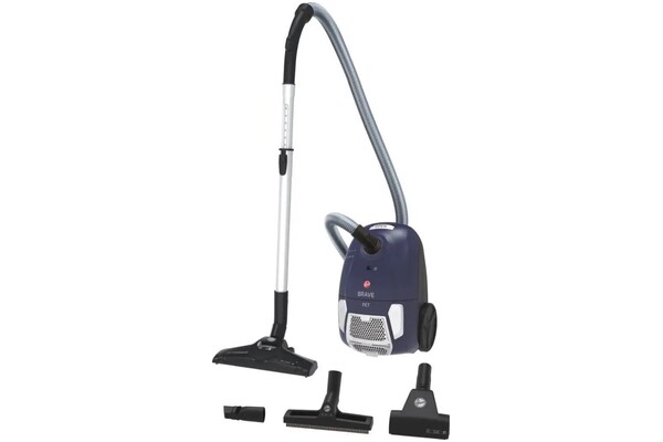 Odkurzacz HOOVER BV60PET011 tradycyjny workowy 700W niebieski