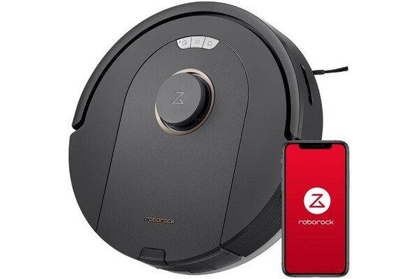Odkurzacz Roborock Q5 Max Plus robot sprzątający z pojemnikiem 59W czarny