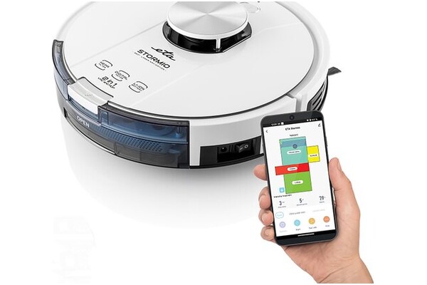 Odkurzacz ETA 423790000 Mio robot sprzątający z pojemnikiem biały