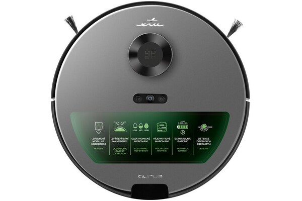 Odkurzacz ETA 524190000 robot sprzątający z pojemnikiem czarny