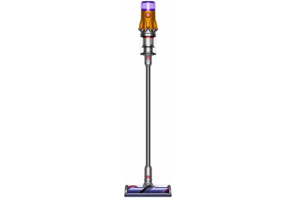 Odkurzacz DYSON V12 Absolute Detect Slim pionowy z pojemnikiem żółto-szary