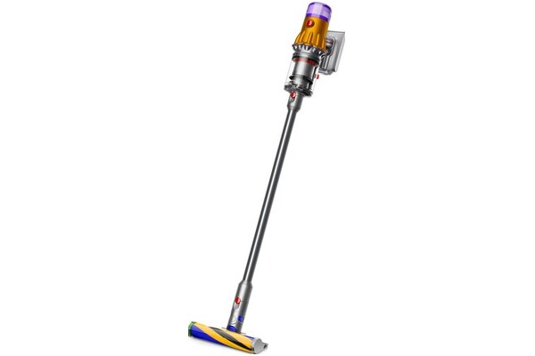 Odkurzacz DYSON V12 Absolute Detect Slim pionowy z pojemnikiem żółto-szary