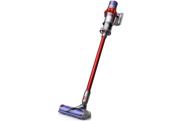 Odkurzacz DYSON V10 Origin pionowy z pojemnikiem czerwony