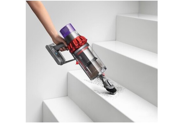 Odkurzacz DYSON V10 Origin pionowy z pojemnikiem czerwony
