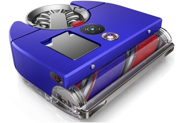Odkurzacz DYSON 360 VisNav robot sprzątający z pojemnikiem 375W niebieski