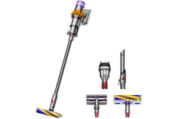 Odkurzacz DYSON V15 Absolute Detect pionowy z pojemnikiem Szaro-pomarańczowy