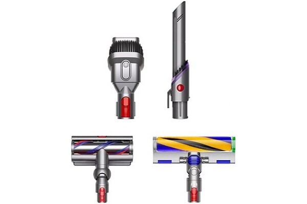 Odkurzacz DYSON V15 Absolute Detect pionowy z pojemnikiem Szaro-pomarańczowy