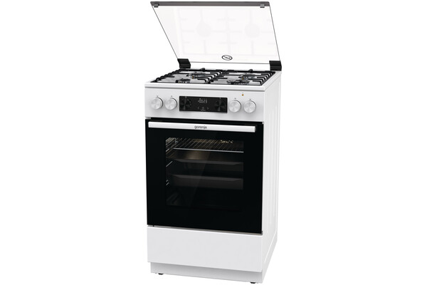 Kuchnia Gorenje MEKS5121WM płyta gazowa, piekarnik elektryczny