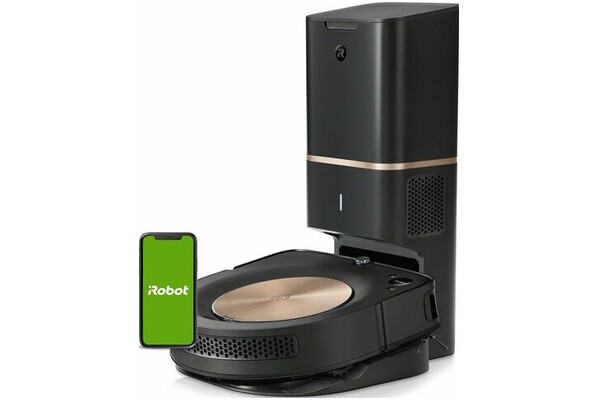 Odkurzacz iRobot S9+ Roomba robot sprzątający z pojemnikiem czarny