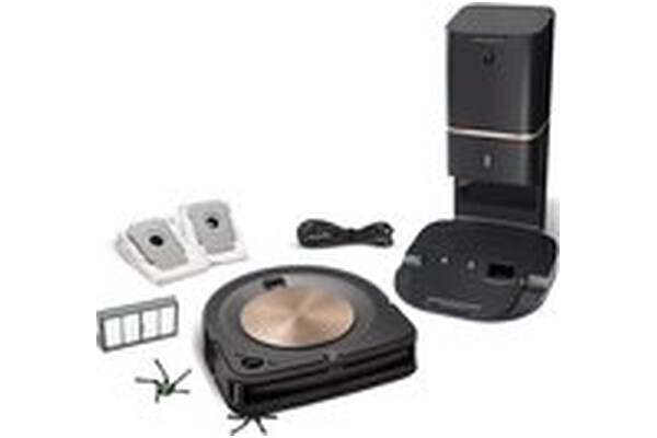 Odkurzacz iRobot S9+ Roomba robot sprzątający z pojemnikiem czarny