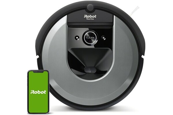 Odkurzacz iRobot I7 Roomba (i7150) robot sprzątający z pojemnikiem szaro-czarny