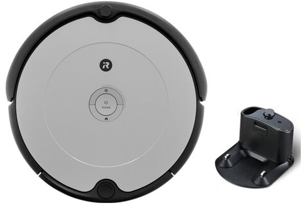 Odkurzacz iRobot 698 Roomba robot sprzątający z pojemnikiem czarno-szary