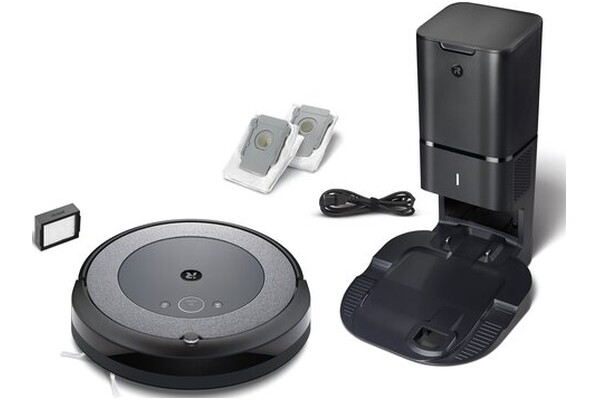 Odkurzacz iRobot I5+ Roomba (i5656) robot sprzątający z pojemnikiem czarny