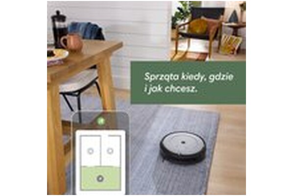 Odkurzacz iRobot I5+ Roomba (i5656) robot sprzątający z pojemnikiem czarny